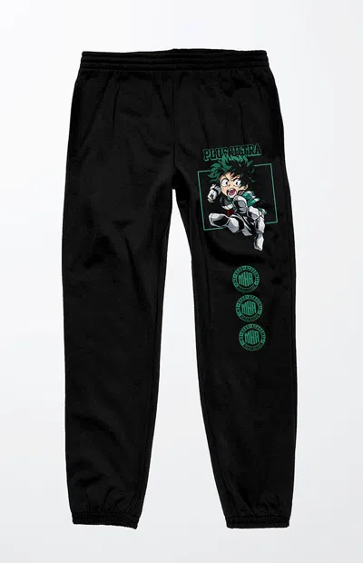 Pacsun Men's My Hero Academia Anime Sweatpants In Black