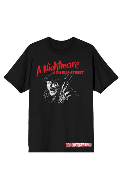 Pacsun Men's Nightmare On Elm Street Better Stay Up Late T-shirt In Black