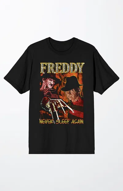 Pacsun Men's Nightmare On Elm Street T-shirt In Black