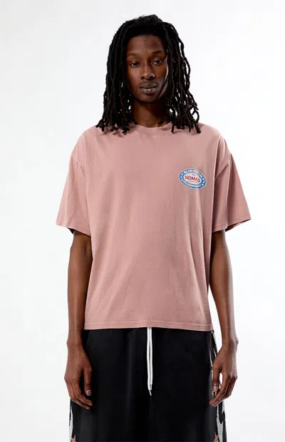 Pacsun Men's Nomad T-shirt In Red In Pink
