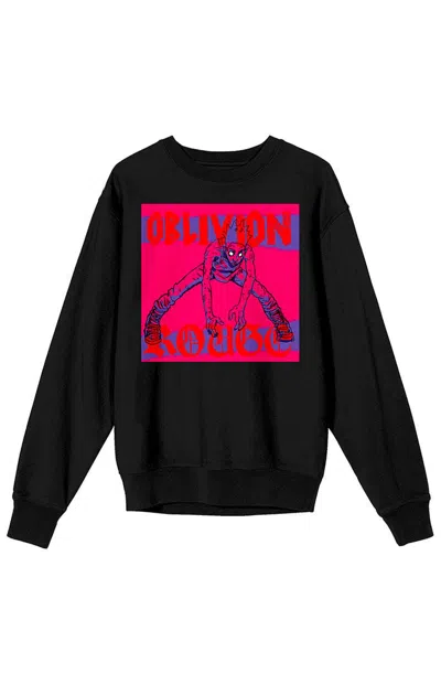 Pacsun Men's Oblivion Rogue Ãissa Crew Neck Sweatshirt In Black