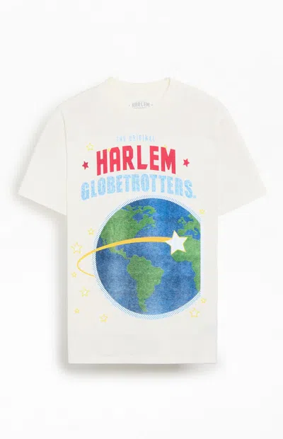 Pacsun Men's Original Harlem Globetrotters T-shirt In Natural In White