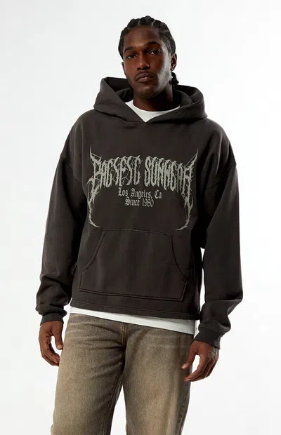 Pacsun Men's Pacific Sunwear Sleep Hoodie In Black In Brown