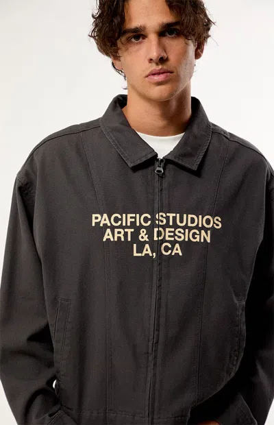 Pacsun Men's Pacific Sunwear Studio Gas Jacket In Gray