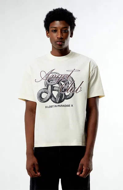 Pacsun Men's Paradise T-shirt In Cream In White