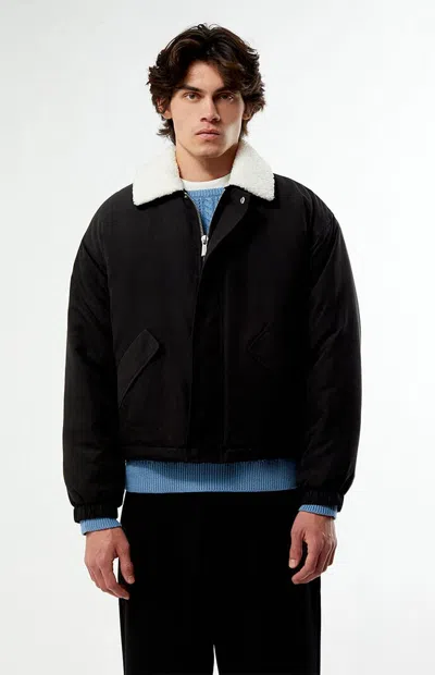 Pacsun Men's Pilot Puffer Jacket In Black