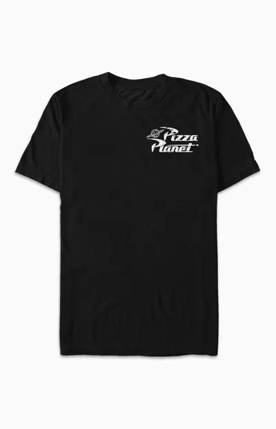 Pacsun Men's Pizza Planet Vintage T-shirt In Black