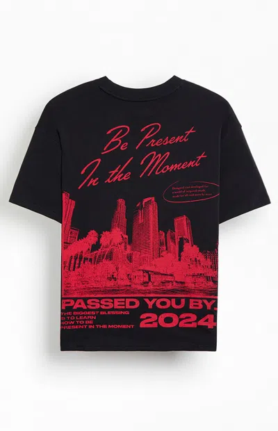 Pacsun Men's Present Moment T-shirt In Black