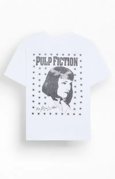Pacsun Men's Pulp Fiction Star T-shirt In White