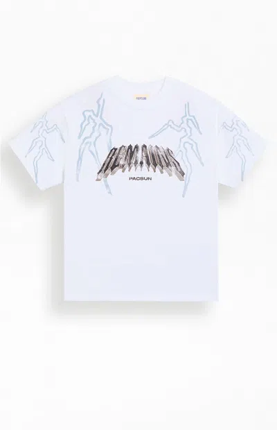 Pacsun Men's Remains T-shirt In White
