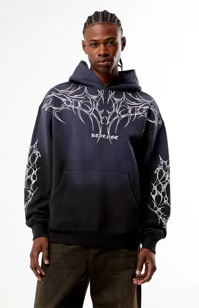 Pacsun Men's Revenge Cyber Hoodie In Black