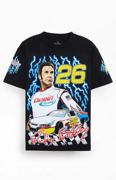 Pacsun Men's Ricky Bobby Lightning T-shirt In Black