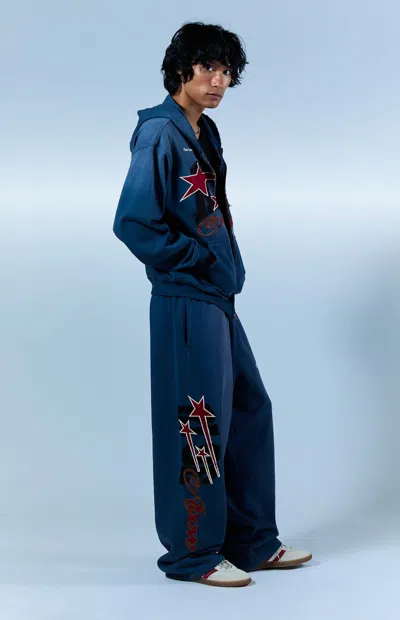 Pacsun Men's Rise Above It Baggy Sweatpants In Blue
