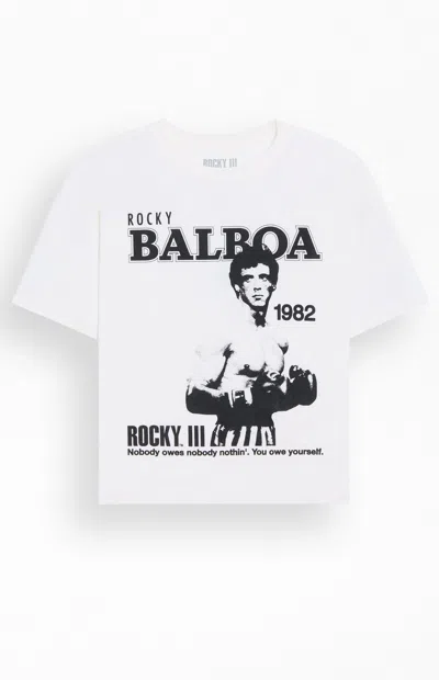 Pacsun Men's Rocky Rematch T-shirt In Marshmallow