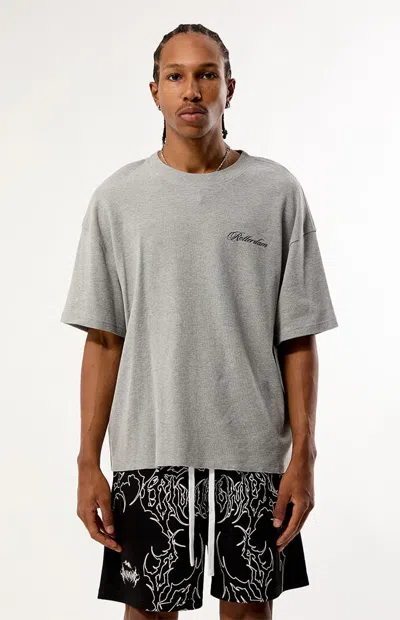 Pacsun Men's Rotterdam Waffle T-shirt In Heather Gray