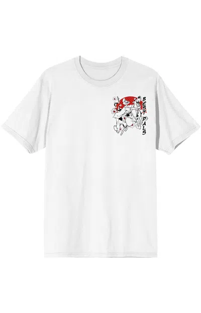 Pacsun Men's Scooby Doo Best Pals T-shirt In White