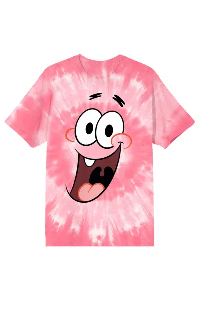 Pacsun Men's Spongebob Squarepants Patrick Big Face T-shirt In Pink