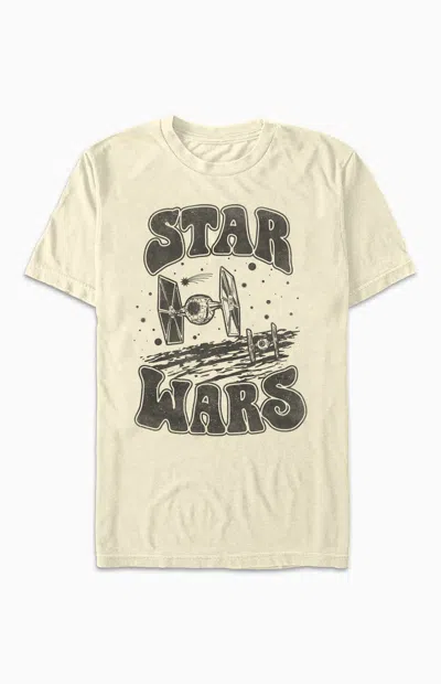 Pacsun Men's Star Wars Psych T-shirt In Off White In Neutral