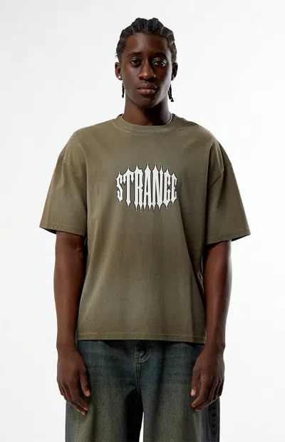 Pacsun Men's Strange Rhinestone T-shirt In Brown