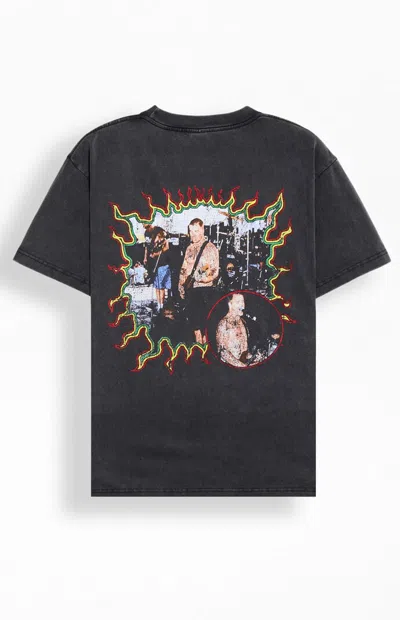 Pacsun Men's Sublime Jam T-shirt In Washed Black In Gray