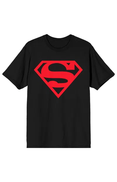Pacsun Men's Superman Superboy Logo T-shirt In Black