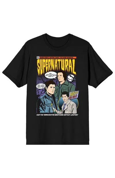 Pacsun Men's Supernatural Tv Series T-shirt In Black