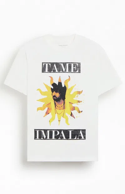 Pacsun Men's Tame Impala Deadbeat T-shirt In White