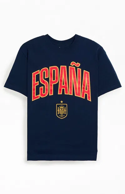 Pacsun Men's Team Spain Viva Espaã±a T-shirt In Navy In Blue