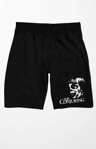 Pacsun Men's The Conjuring Anabelle Sweat Shorts In Black