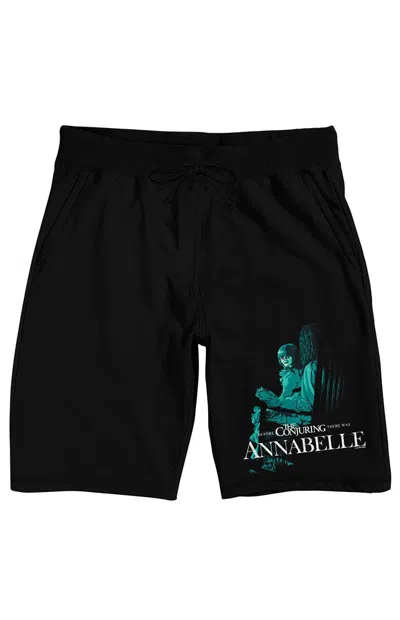 Pacsun Men's The Conjuring Annabelle Sweat Shorts In Black