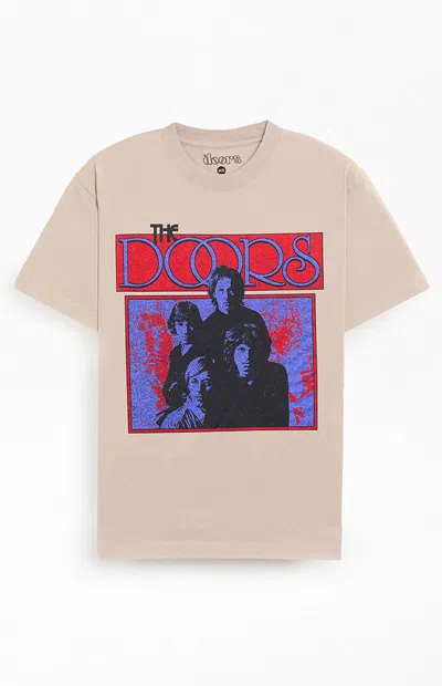 Pacsun Men's The Doors Light My Fire T-shirt In Natural In Neutral