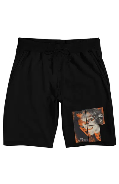 Pacsun Men's The Lost Boys Stylized Sweat Shorts In Black