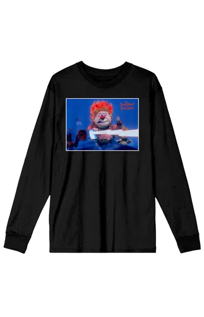 Pacsun Men's The Year Without Santa Long Sleeve T-shirt In Black