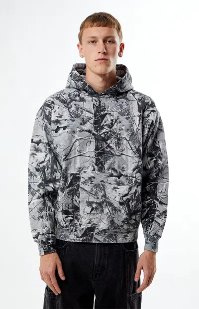 Pacsun Men's Tree Camo Hoodie In Black