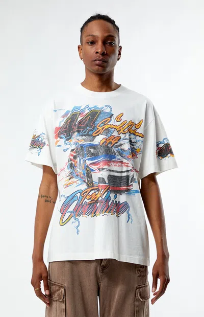 Pacsun Men's Turbo Overdrive Oversized T-shirt In White