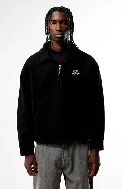 Pacsun Men's Unruly Full Zip Jacket In Black