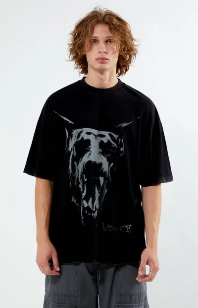 Pacsun Men's Vengeance Oversized T-shirt In Black