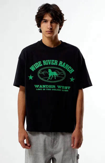 Pacsun Men's Wander T-shirt In Black