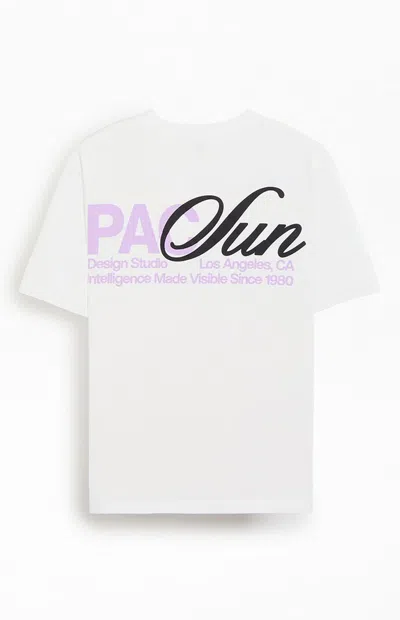 Pacsun Men's White Studio T-shirt