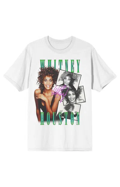 Pacsun Men's Whitney Houston Moment Of Truth T-shirt In White