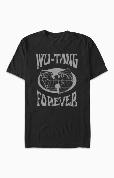 Pacsun Men's Wu Tang Forever T-shirt In Black