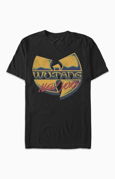 Pacsun Men's Wu Tang New York T-shirt In Black
