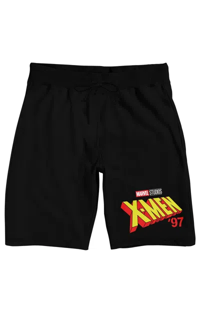 Pacsun Men's X-men '97 Marvel French Terry Shorts In Black