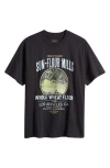 Pacsun Mills Graphic T-shirt In Black