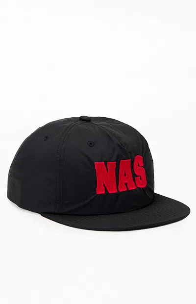 Pacsun Nas Snapback Hat In Black