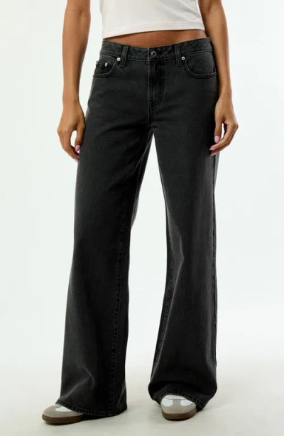 Pacsun Nykaela Low Rise Baggy Jeans In Black