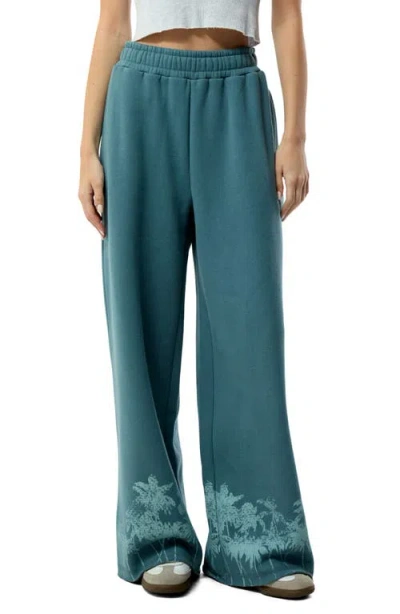 Pacsun Ocean Front Baggy Sweatpants In Green