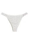 Pacsun Ophelia Side Scrunch Bikini Bottoms In Multi