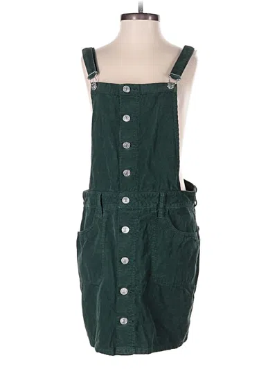 Pre-owned Pacsun Overalls In Green