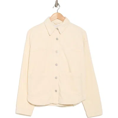 Pacsun Oversize Shacket In Ecru